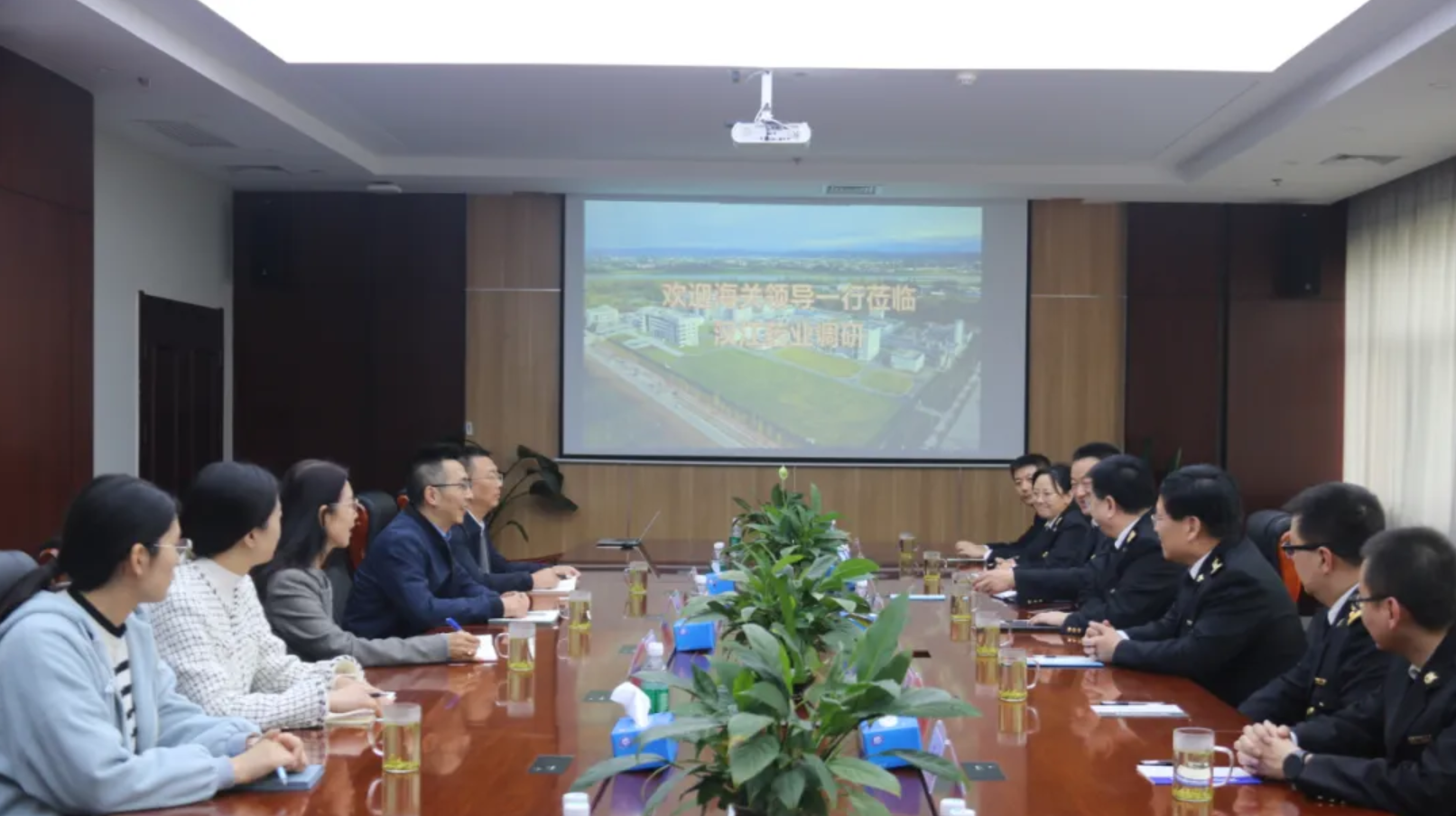 【“關”助發展，護企遠航】西安海關副關長李晉生一行蒞臨公司調研